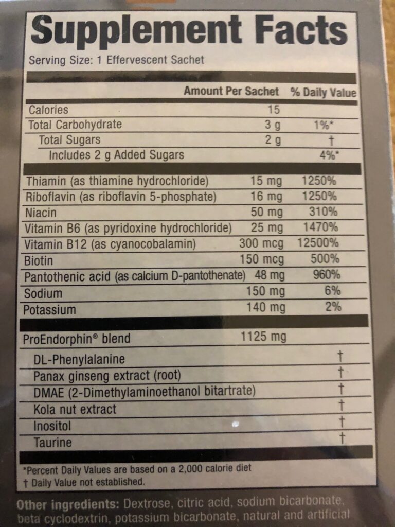 Pro Endorphin My Nutritional Solutions