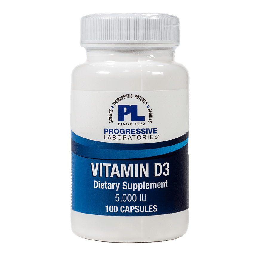 Vitamin D3 - 5,000IU 100 Veg Capsules Item # NS-353